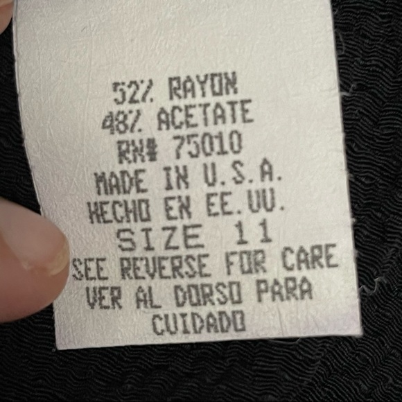 CITY TRIANGLES | VINTAGE 90’s DRESS | SZ 11 - Picture 13 of 13